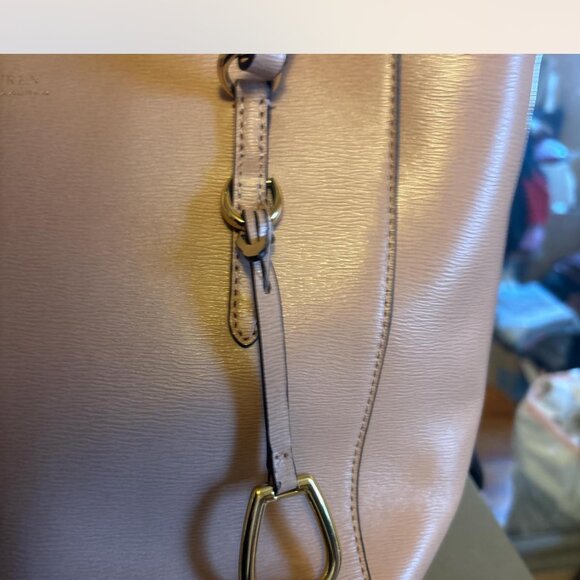 PASTEL LIGHT PINK RALPH LAURENTOTE BAG - Picture 2 of 6